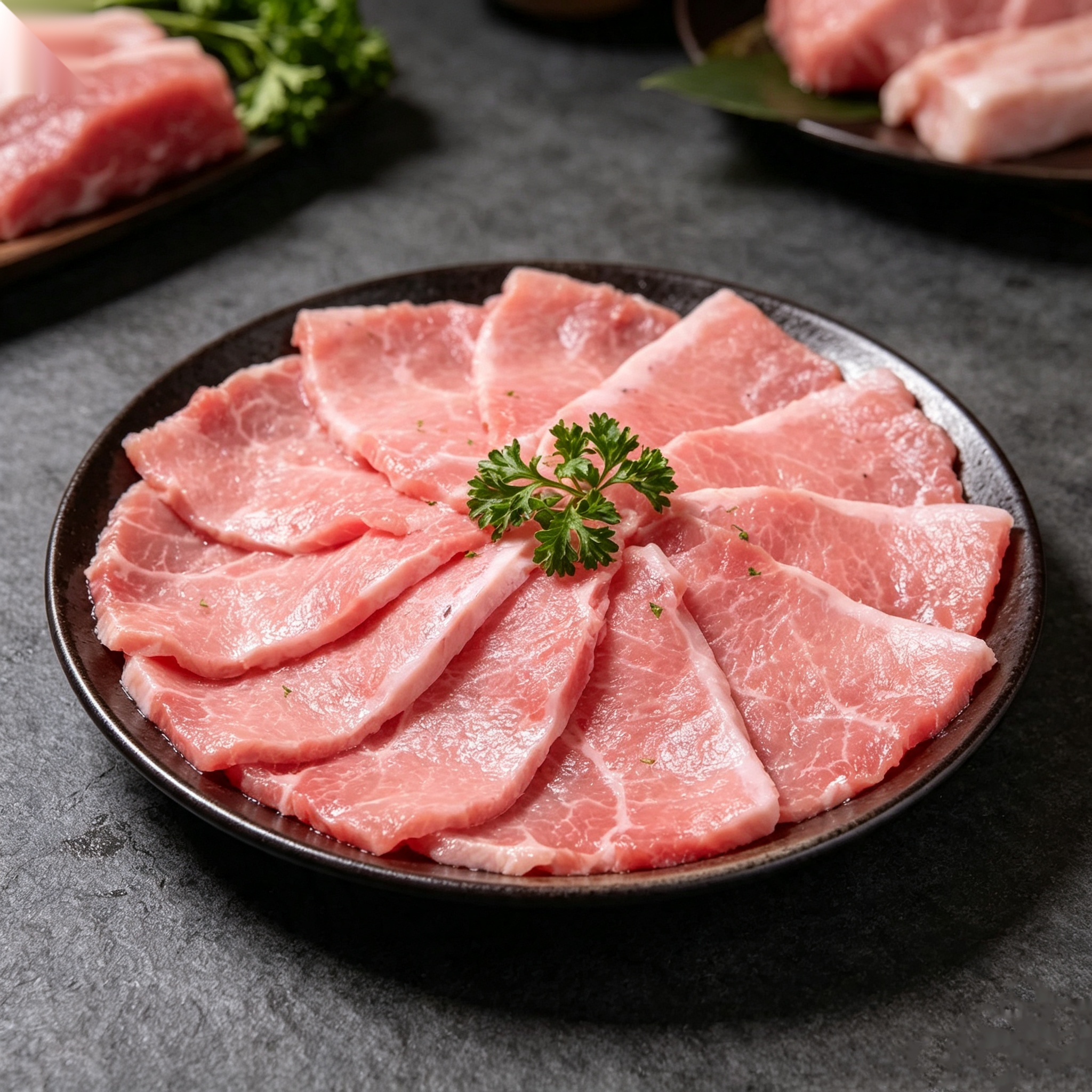 Fresh Sliced Pork Loin Frozen Raw Pork